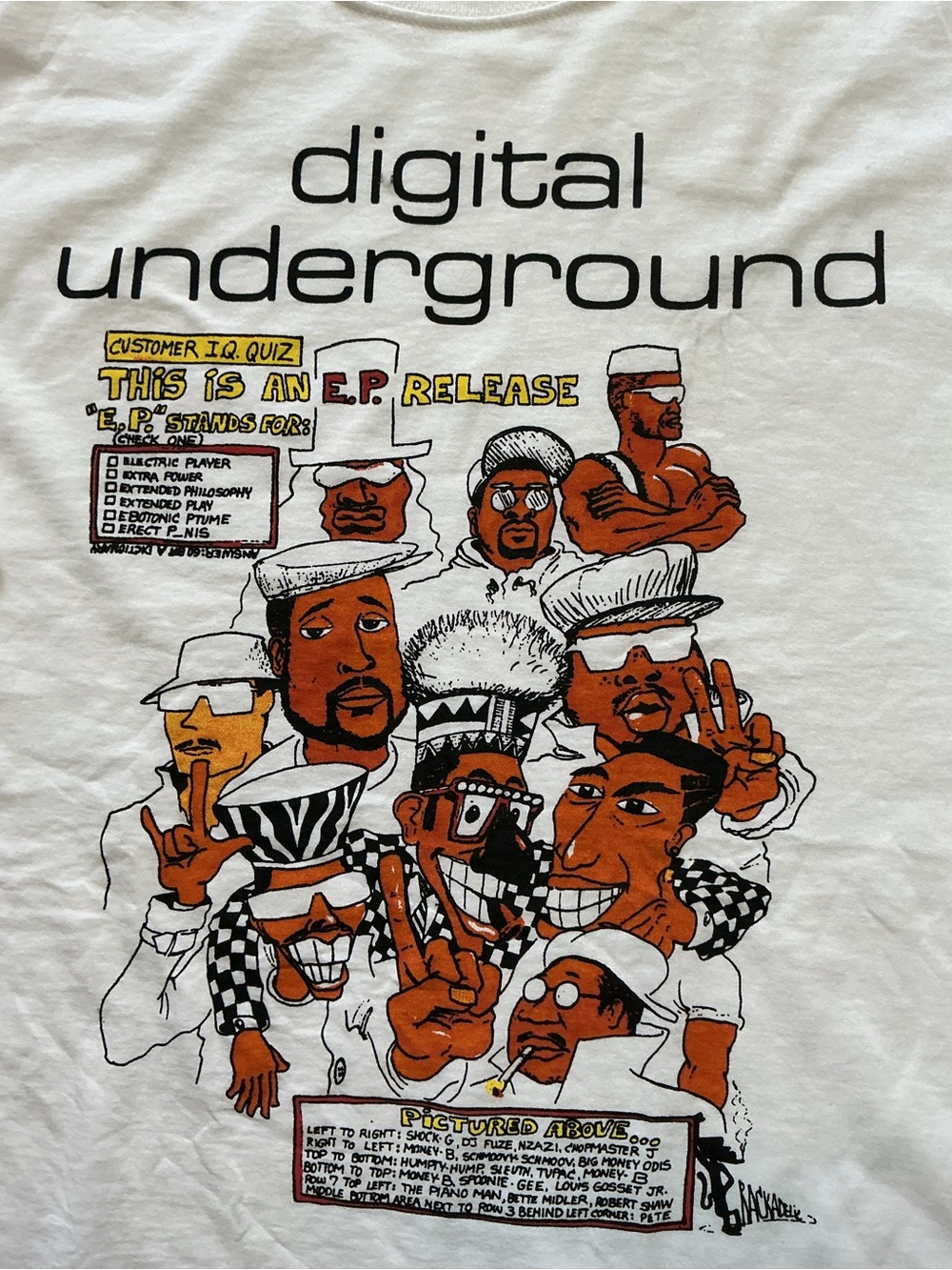 Control Digital Underground E.P.
Release Shock G Tupac Rap Hip Hop T-Shirt